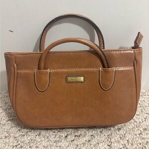 Rosetti Brown Satchel Bag